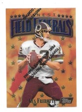 1997 Topps Finest Football Gus Frerotte Redskins #87 NRMT