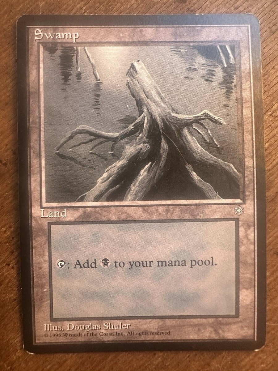Swamp (C) Ice Age Basic Land MAGIC THE GATHERING MTG CARD | eBay