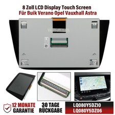 8" LCD Touch Screen Display Ersatz F&uuml;r Opel Vauxhall Astra K DVD Intellilink 900