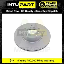 Fits BMW 1 Series 2011- Intupart Front 1x Brake Disc #1 34116855006 34116774875