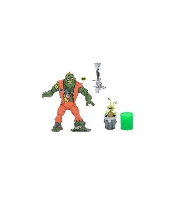 Figurine Muckman TMNT NECA 18 cm à exposer sur étagère de salon rétro