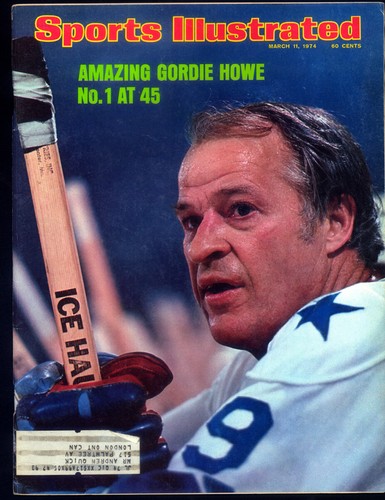 2 - Hockey Magazines with Gordie Howe on Cover Sports Illustrated & Hky Pictoral - Picture 2 of 2