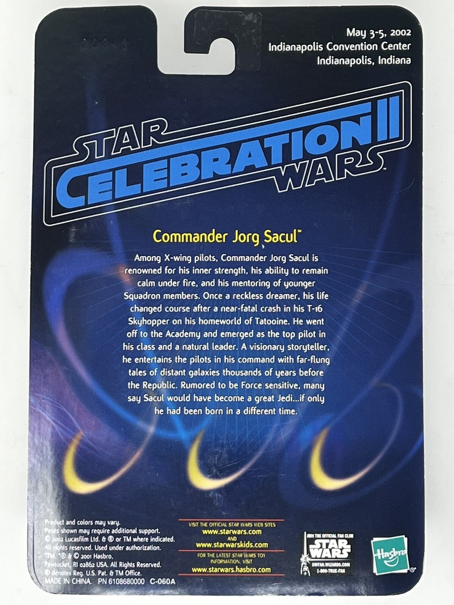 George Lucas Toy Figure Star Wars Commander Jorg Sacul Rebel Pilot