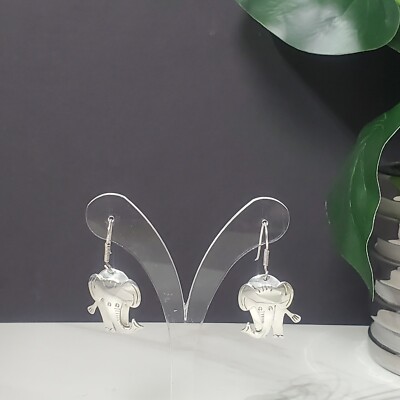 Elefantenrüssel Up Good Luck Ohrhänger Mexiko 925 Sterling Silber