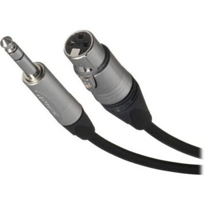 1-25'FT Mogami 2552 Neutrik XLR-Female - 1/4 6.3 TRS Microphone Audio Cable Cord