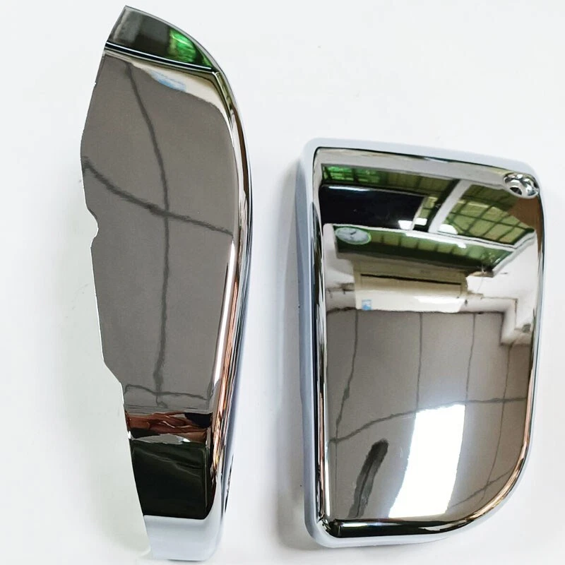 Cubierta lateral de batería cromada para Kawasaki Vulcan VN1500 Classic / Nomad Foto 3 de 4