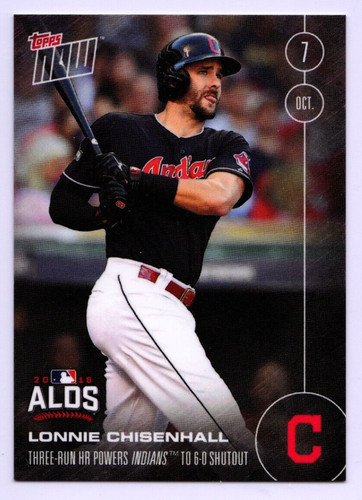 2016 Topps Now 552 Lonnie Chisenhall