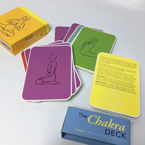Daily Yoga The Chakra Deck 50 Cards Olivia H Miller Spiritual & Physical Health - Picture 3 of 3