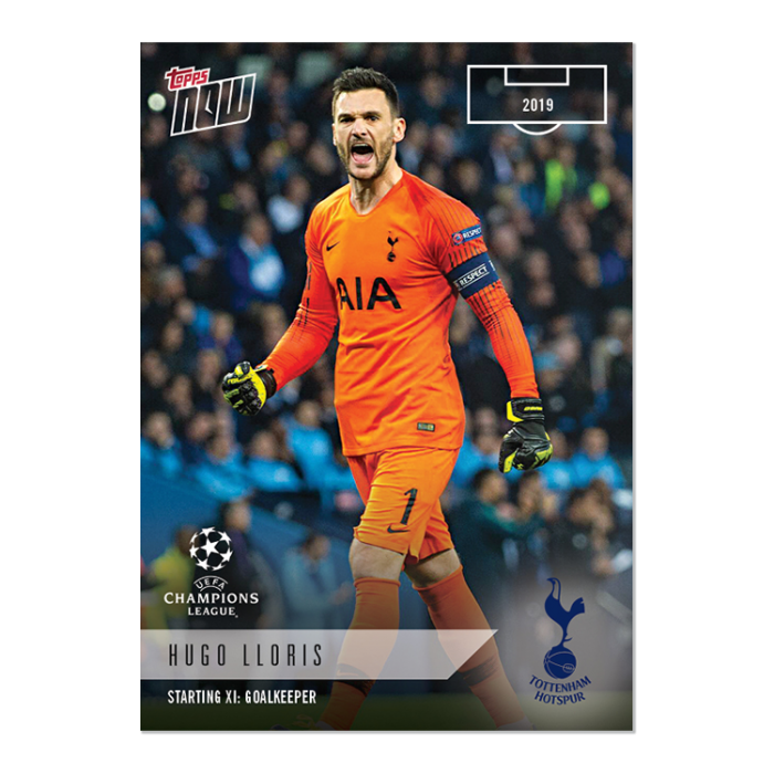 2018-19 HUGO LLORIS STARTING XI: GOALKEEPER UEFA CHAMPIONS LEAGUE