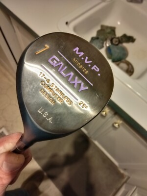 Galaxy M.V.P. 7-WOOD, 25°Loft, RH, Read details.