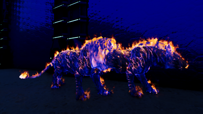 ARK Survival Ascended - Pyromane (Leone) Pi&ugrave; Nero 922M Top Stats Per PvE - Codice PC/XBOX/PS5