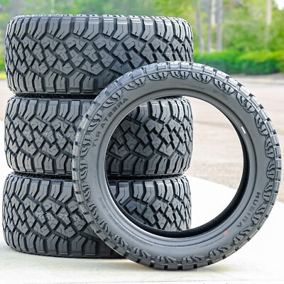 4 Tires LT 33X12.50R18 118Q E 10 Ply Arisun Aresta R/T ZG07 RT Rugged Terrain