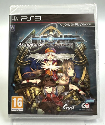 PS3 Arosurge: Ode To An Unborn Star, UK PAL, Neu und Factory Sealed
