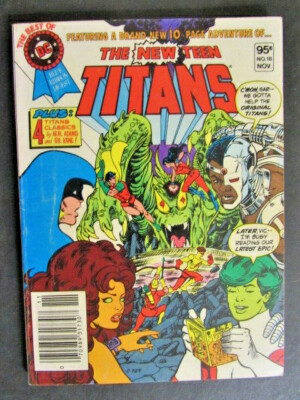 The New Teen Titans #18 (DC Comics 1981) PB, J32