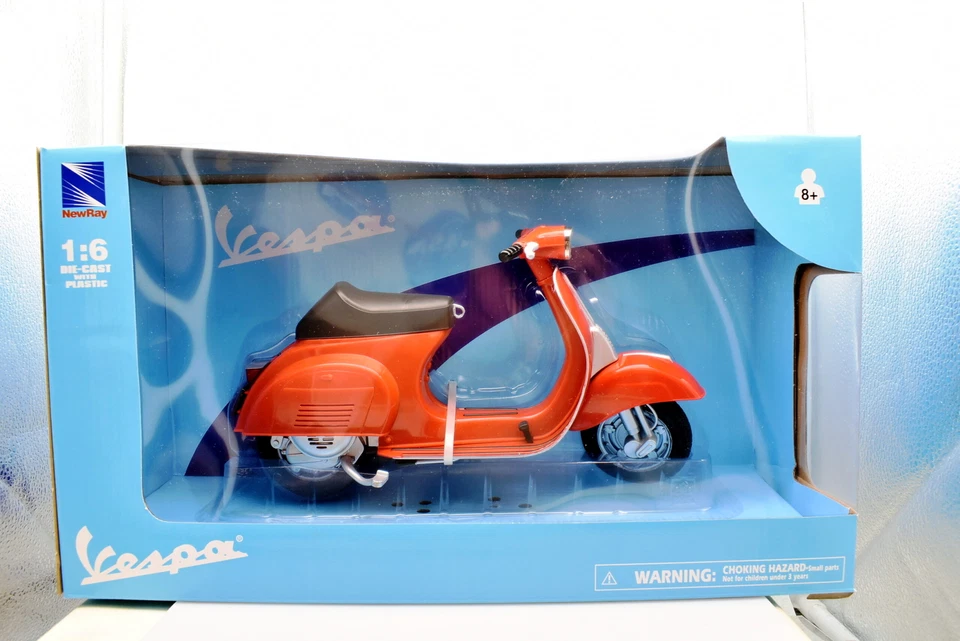 Modellini vespa 50 SPECIAL rosso scala 1:6 modellismo statico da collezione NEW - Immagine 2 di 4