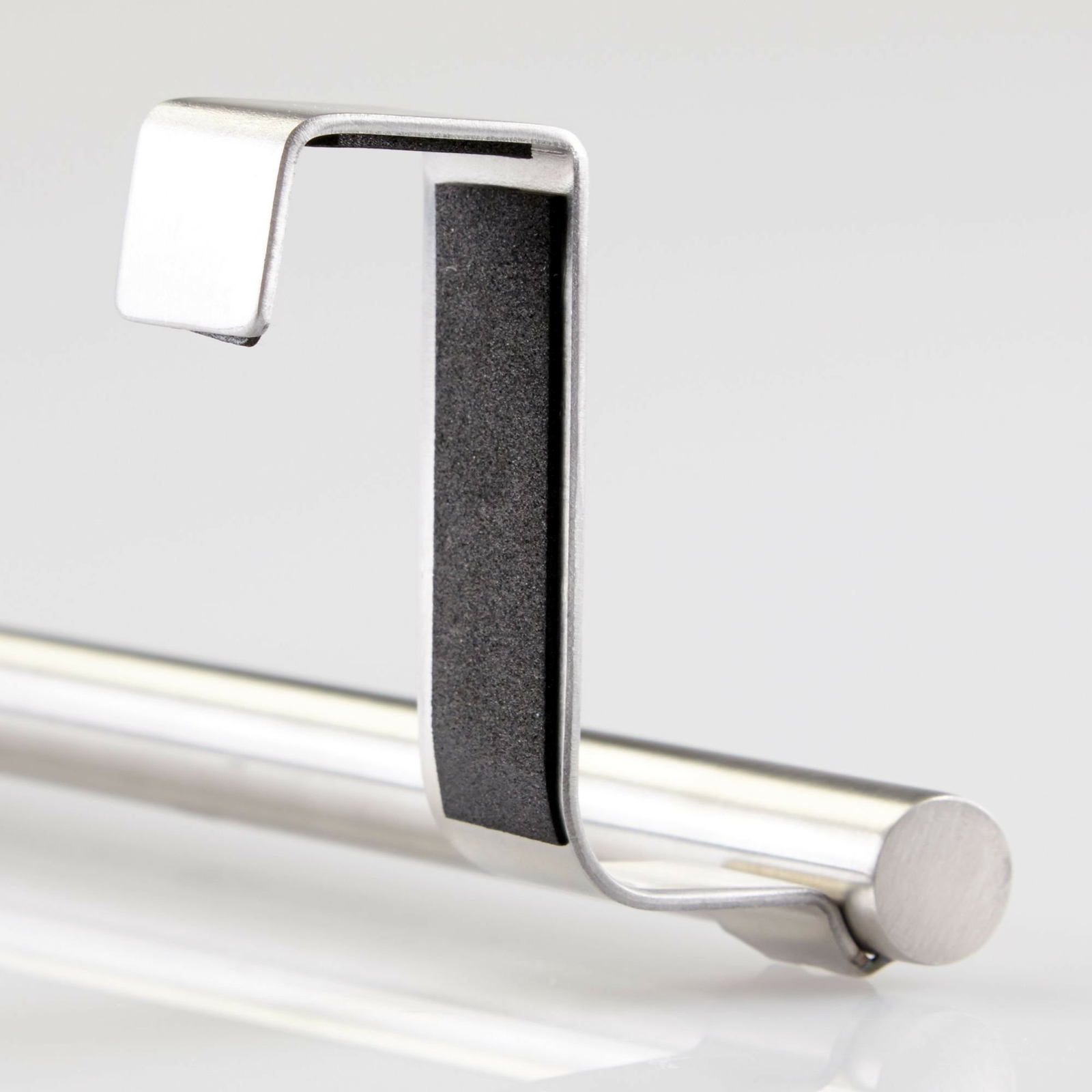 iDesign Forma Metal Over the Cabinet Towel Bar, Hand Towel and Washcloth Rack...