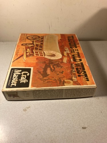 Kit modelo madera Craft Master Wagons of the Old West Conestoga Wagon 50102 - Imagen 2 de 7