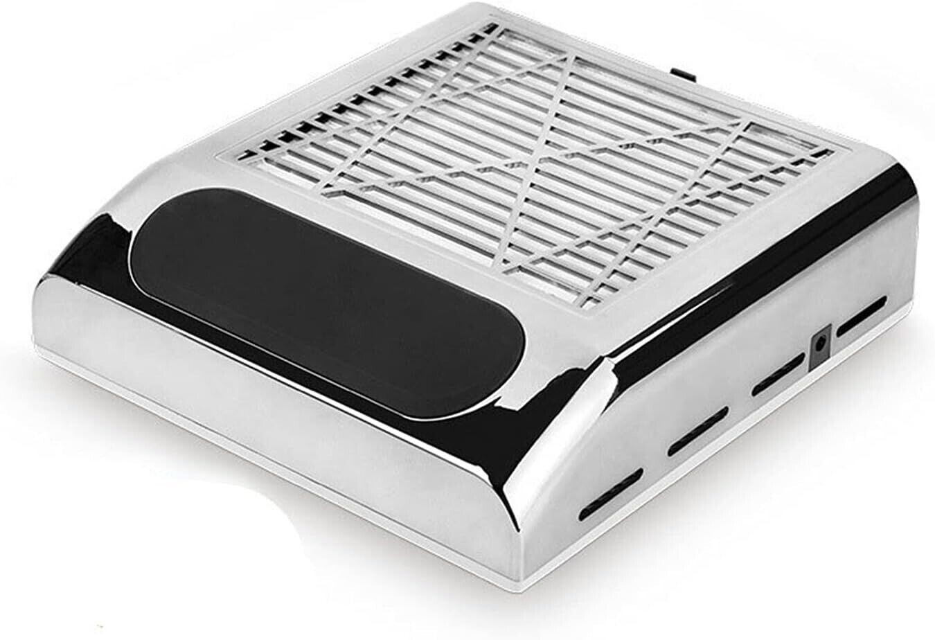 ASPIRATORE POLVERI UNGHIE DA TAVOLO 80W MANICURE PEDICURE ESTETICA PROFESSIONALE