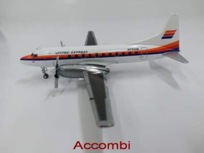 Gemini 200 United Airlines Express CV-580 'Saul Bass' G2UAL318