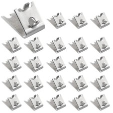 24 Pieces Stainless Steel Freezer Shelf Clip, Heavy Duty Freezer Cooler Shelf...
