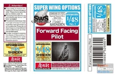 ZKMA28601 1:48 Zoukei-Mura Forward Facing Pilot Figure for J7W1 Shinden