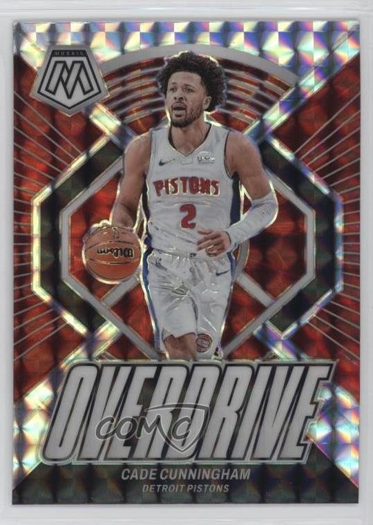 2023-24 Panini Mosaic Overdrive Cade Cunningham #6 c8r