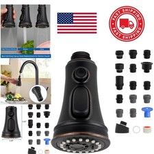 High Pressure Kitchen Faucet Sprayer Head Replacement Stream and Spray Functions