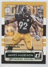 2015 Panini Donruss Stat Line Career 147/501 James Harrison #157 9u7