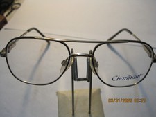 Charmant GR Grey and Silver1710 Eyeglasses Frames 130 MM NEW
