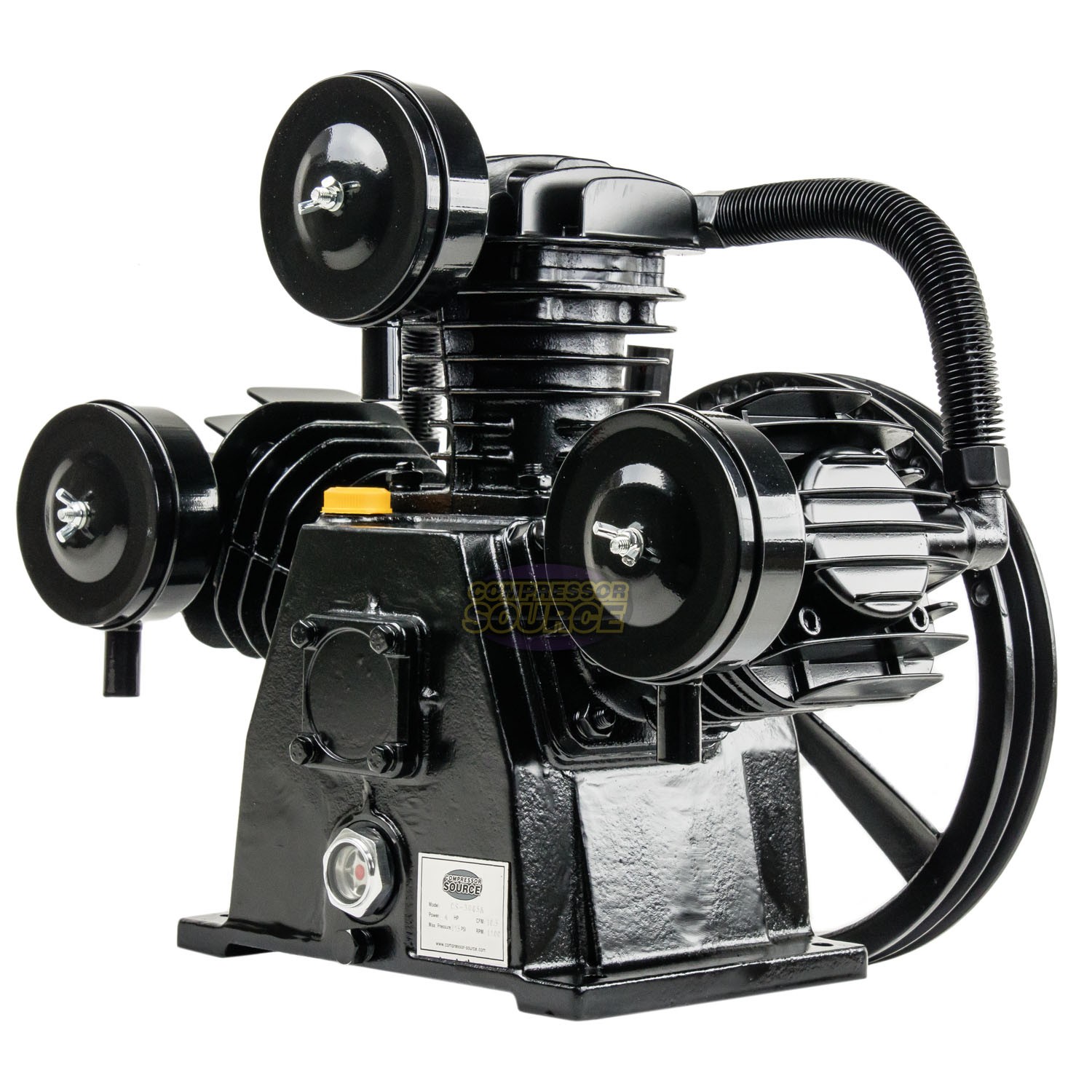 Pump Single Stage 3 Cylinder 10 - 12 Cfm Max