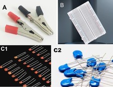 Electronics Parts Bin Assorted Kit Supplies Components Mix and Match DIY Project