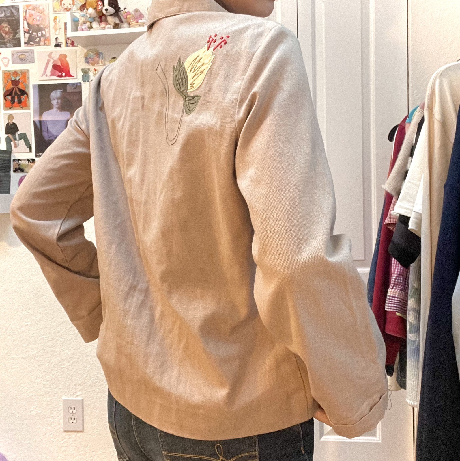 Ruby Rd. Button Up Blazer Jacket Womens Size 8 Ta… - image 10