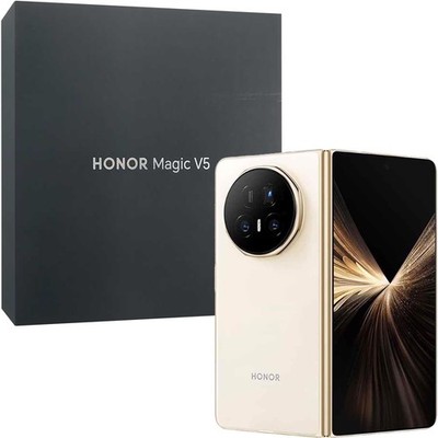 Honor Magic V5 5G Ivory White 512GB + 16GB Dual-SIM Unlocked SIMFree NEU