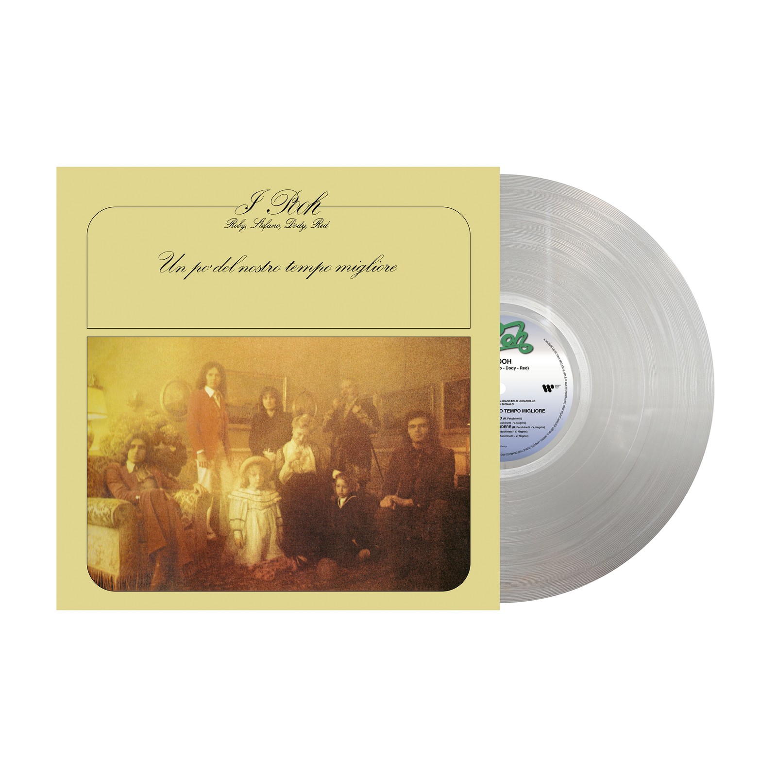 Pooh - Un Po' Del Nostro Tempo Migliore - Lp 180 Gr. Grey Eco Vinyl Numbered Lt