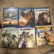 Transformers 1 - 6 Blu-ray DVD Digital HD Box Set Movie Collection