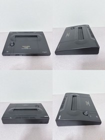 SNK Neo Geo NEO-0 AES Console Complete Set Black Tested Used With Box & Manual