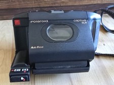 Polaroid Auto Focus Captiva SLR Instant Film 95 Land Camera UNTESTED