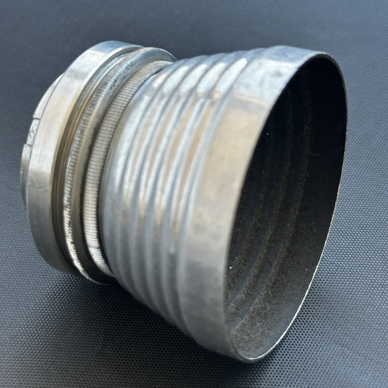 Ermac 33mm Vintage Metal Stepped Lens Hood Shade Screw-In Camera Accessory