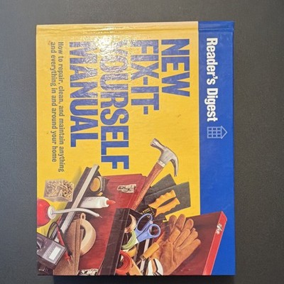 Reader's Digest Fix-It-Yourself Manual Home Repair Guide Book
