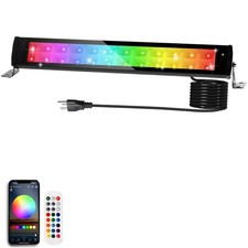 50W 2.4G Remote Control RGB Wall Washer Light, RGB Light bar with Remote Cont...