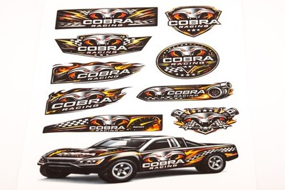 Cobra Racing Stickers   S1 Racing Edition