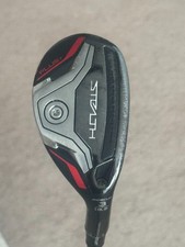 TaylorMade STEALTH PLUS Rescue - 3H Hybrid 19.5 Degree Adjustable - Stiff Flex