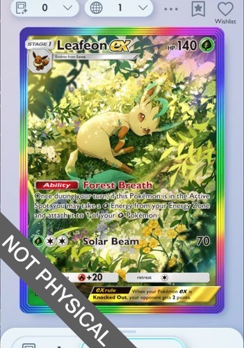 mega leafeon pokemon card Prismatic Evolutions: Promo Commemorate your favorite tabletop game with this Leafeon VMAX 2021 Pokemon Evolving Skies Secret Rare #205 PSA Authenticated 10 Card Leafeon V 007/203 Evolving Skies