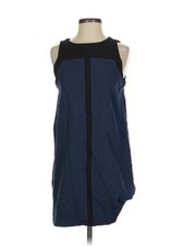Mango Women Blue Casual Dress S