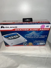 Midland WR120B Programmable NOAA Weather Alert Radio Emergency Alert AM/FM New