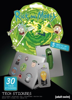 Tech Sticker Lizenz Friends - Rick and Morty - Auswahl