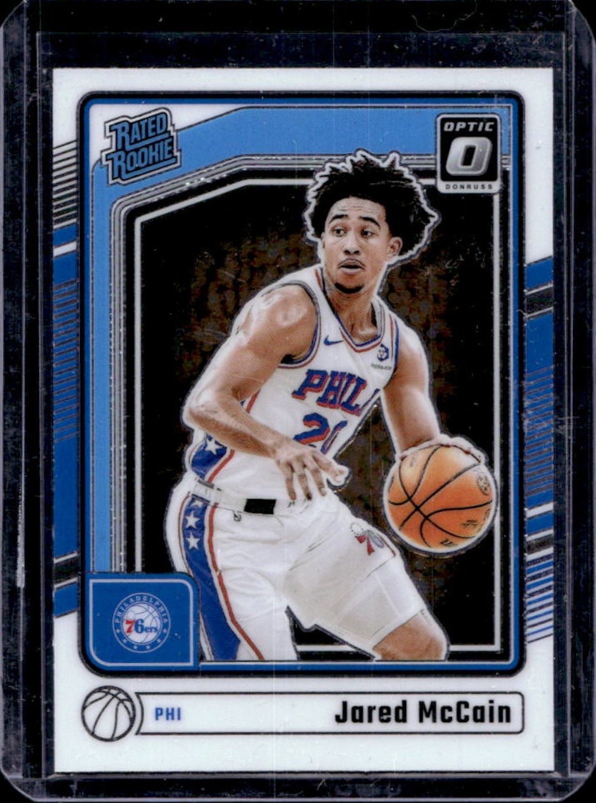 2024-25 Donruss Optic Jared McCain Rated Rookie RC #270 76ers