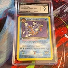 Pokemon 2000 Team Rocket Dark Gyarados 1st Ed Non-Holo #25/82 CGC 9