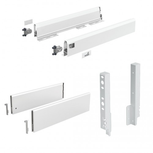 Kit tiroir design ArciTech blanc lignes épurées TopSide L