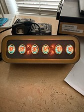 IN-17 Nixie 6 Tube Clock 5V With RGB Backlight On Tubes